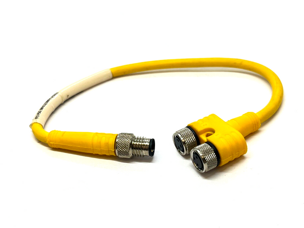 Turck YP2-PSG 3M-0.2/2MFK 3/S651 Splitter M8 Male - 2x M8 Female 3-Pin U15398 - Maverick Industrial Sales