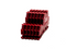 Allen Bradley 1492-WD4 Double Deck Terminal Blocks Red 20A 300VAC/DC LOT OF 6 - Maverick Industrial Sales