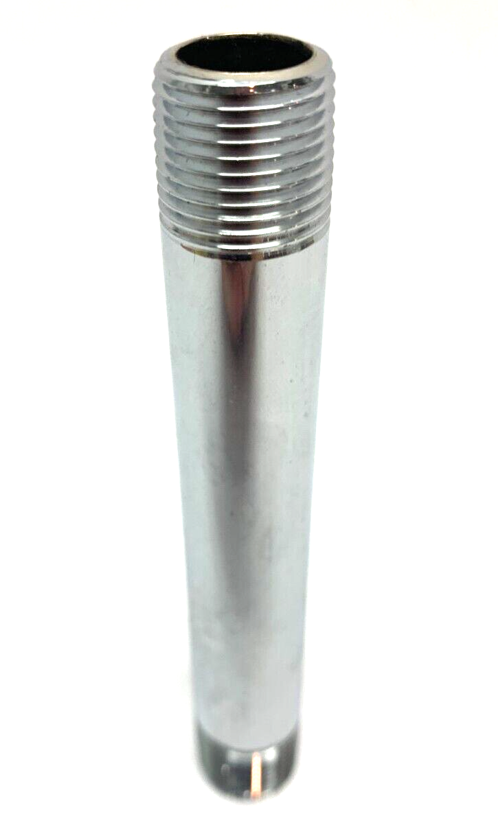 3/8" x 4-1/2" Chrome Pipe Nipple Threaded 3/8 Inch Diameter 4-1/2 Inch Length - Maverick Industrial Sales