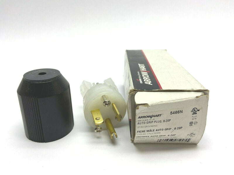 Cooper Arrow Hart 5466N Auto Grip Plug Connector 6-20P - Maverick Industrial Sales