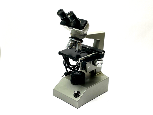 Fisher Scientific 23715 Microscope w/ 120V 30W Lamp in Stand - Maverick Industrial Sales