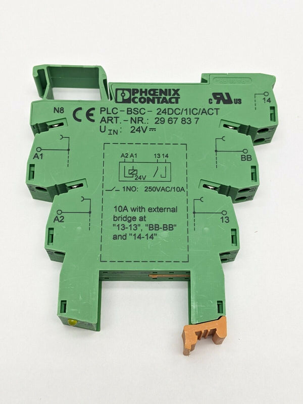 Phoenix Contact PLC-BSC-24DC/1IC/ACT Relay Base 2967837 - Maverick Industrial Sales