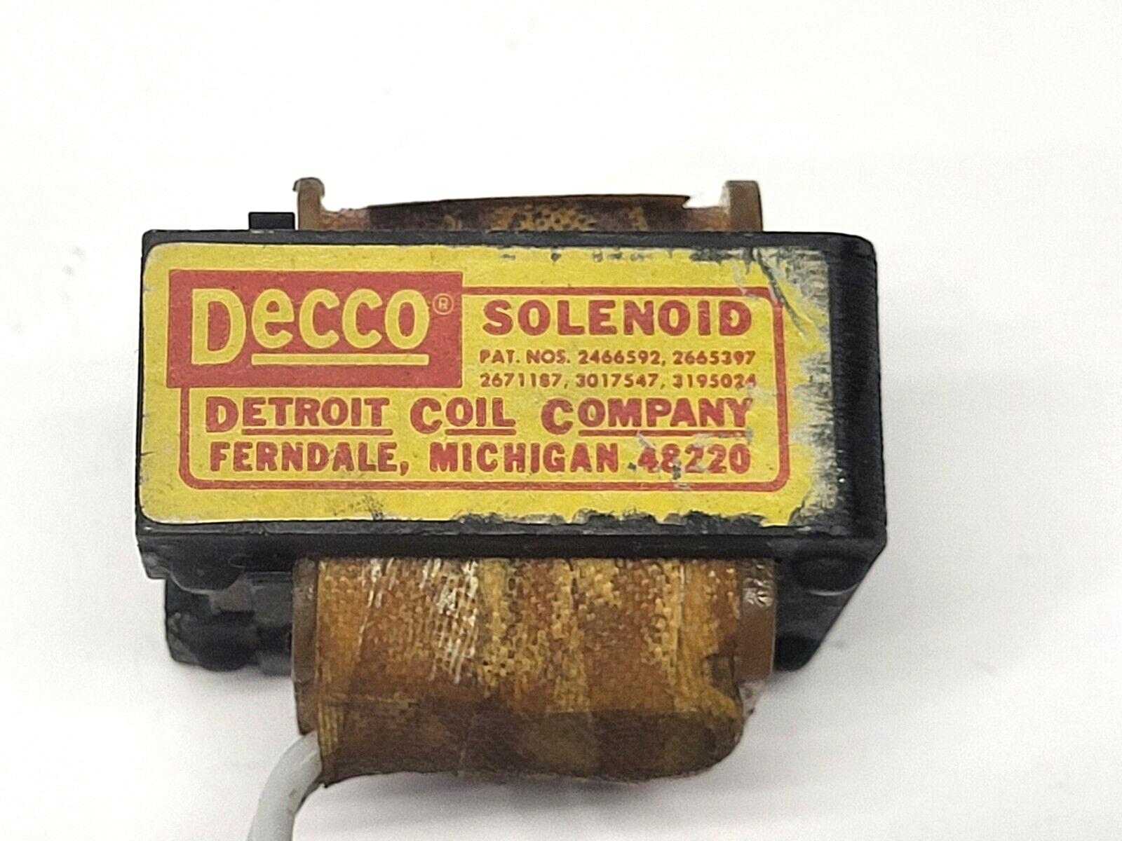 138K33 | Detroit Coil Co Ross Solenoid Valve Coil - Used - Maverick Industrial Sales