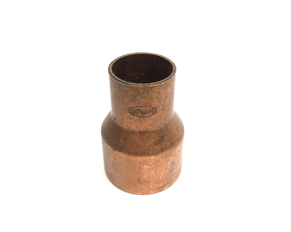 Nibco Reducing Coupling Wrot Copper Pressure Fitting 1-1/2" x 1" Reducer, CxC - Maverick Industrial Sales