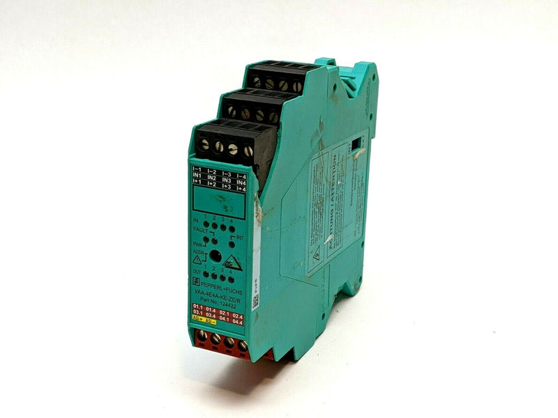 Pepperl+Fuchs VAA-4E4A-KE-ZE/R AS-Interface Sensor/Actuator Module 124422 - Maverick Industrial Sales