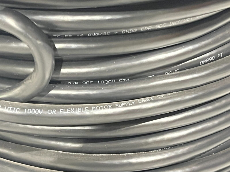SAB 35661604 16 AWG 4C TC Foil & Braid PVC Black Wire 100FT - Maverick Industrial Sales
