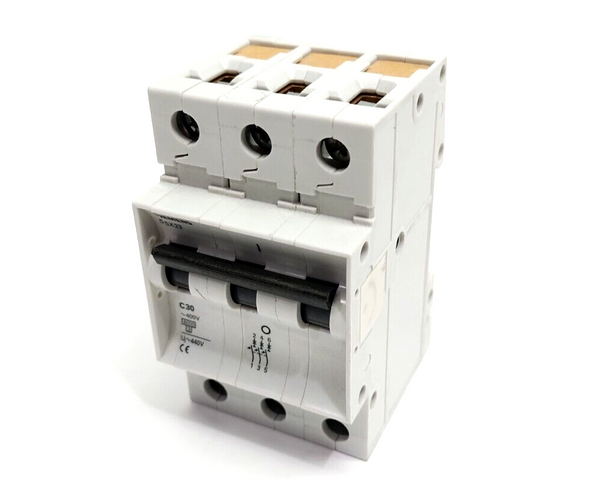 Siemens 5SX2330-7 Miniature Circuit Breaker 3-Pole 30A 400V - Maverick Industrial Sales