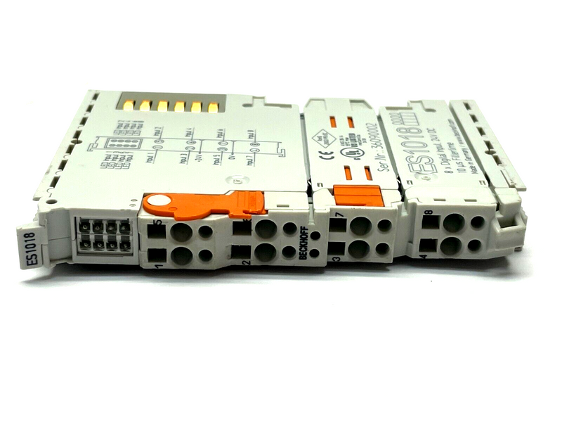 Beckhoff ES1018 EtherCAT Terminal 8-Channel Digital Input - Maverick Industrial Sales