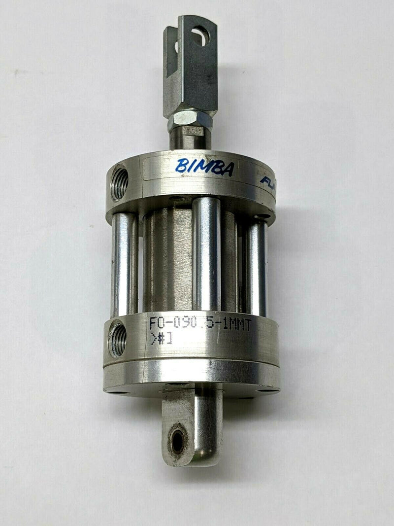 Bimba FO-090.5-1MMT Flat-1 Pneumatic Cylinder 1-1/16" Bore 1/2" Stroke w/ Clevis - Maverick Industrial Sales