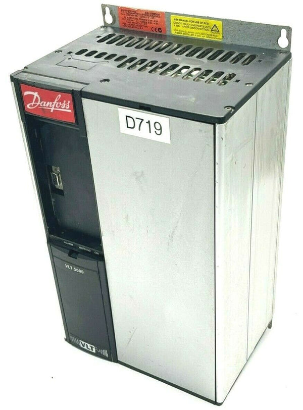 Danfoss VLT5004PT5CN1STR3DLF20A00C0 VLT 5004 Variable Speed Drive 3HP NO KEYPAD - Maverick Industrial Sales