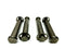 3/8" Dia 2.38" Long 2.1" Long Usable Clevis Pin w/ Retaining Ring LOT OF 4 - Maverick Industrial Sales