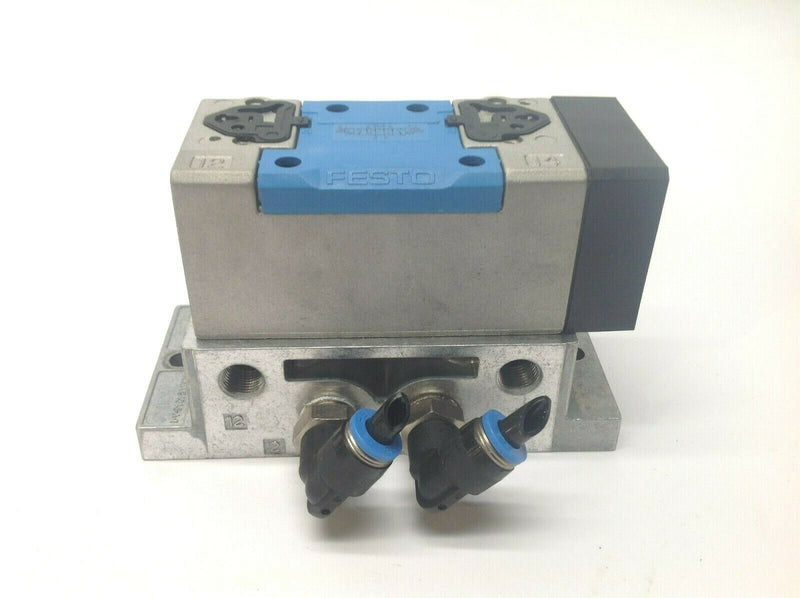 Festo MFH-5/3E-D-1 C Solenoid Valve with VDMA 24345-A-1 - Maverick Industrial Sales