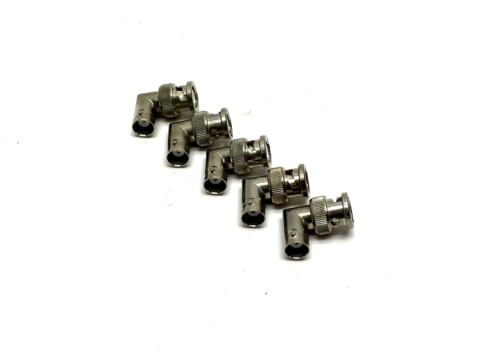 Kings KC-99-35 Adapter Plug BNC Receptacle Right Angle Adapter LOT OF 5 - Maverick Industrial Sales