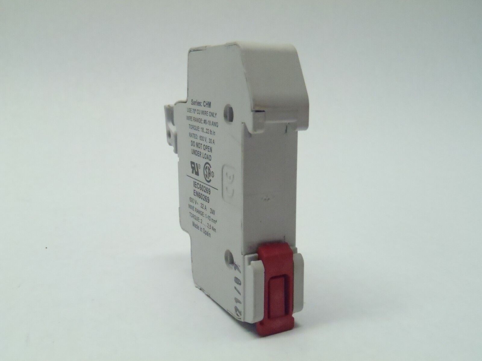 Bussmann CHM1DI Fuse Holder 10x38 - Maverick Industrial Sales