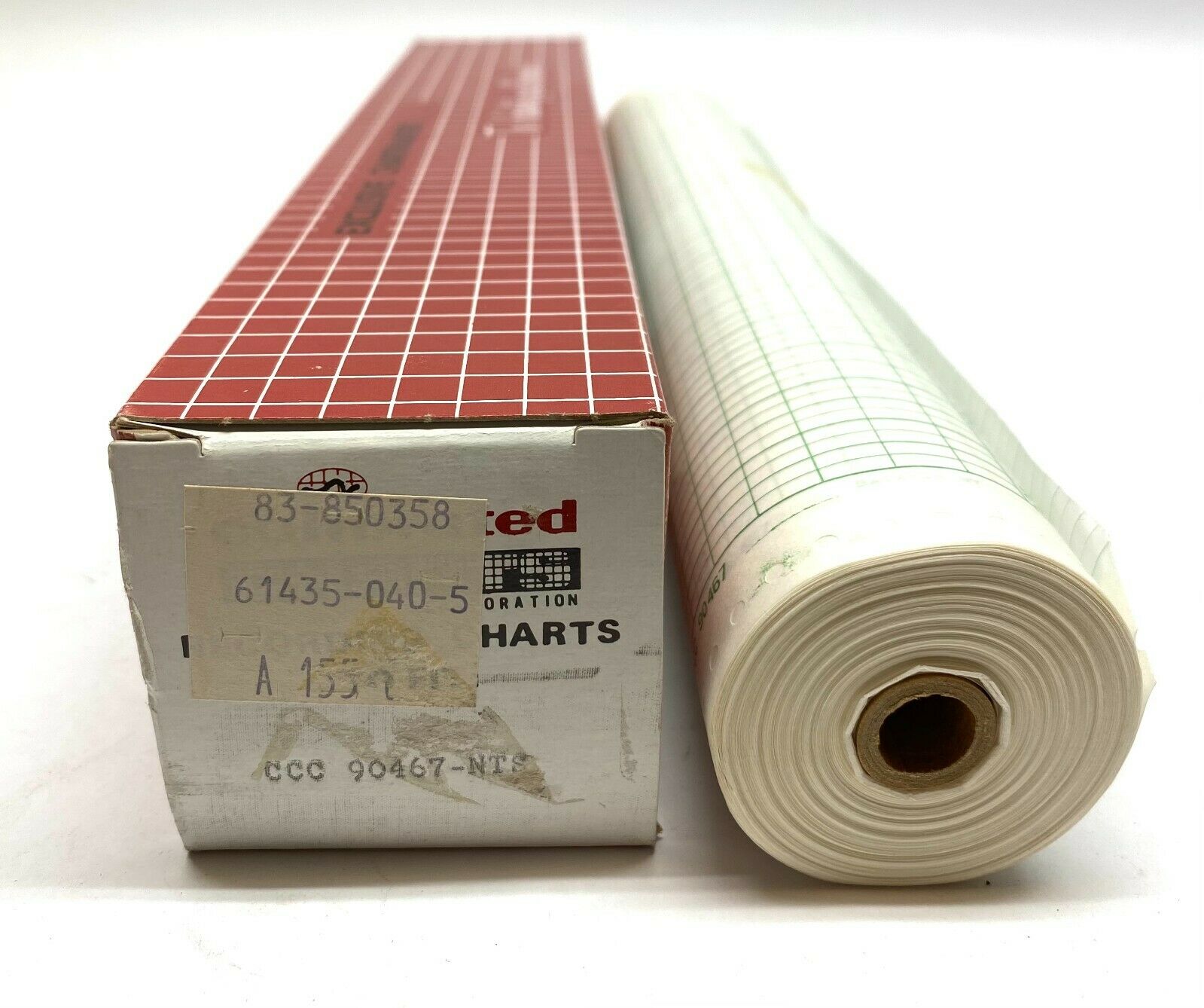 Calibrated Charts Corp Chart Recorder Paper 1-3/8" Wide Roll - Maverick Industrial Sales