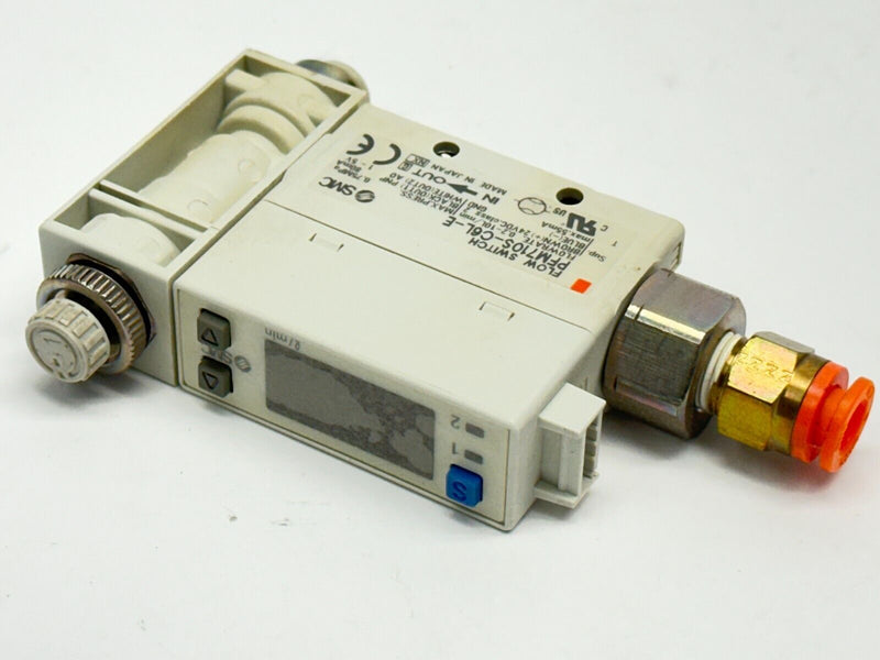 SMC PFM710S-C6L-E Digital Flow Switch 0.2-10L/min - Maverick Industrial Sales