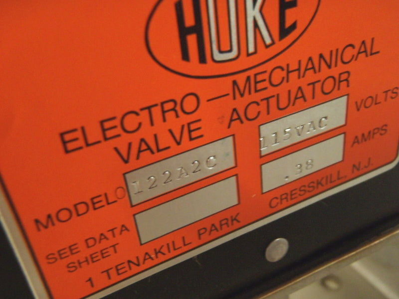 Hoke 0122A2C Unidirectional Reversible Electric Actuator 90 Degree - Maverick Industrial Sales