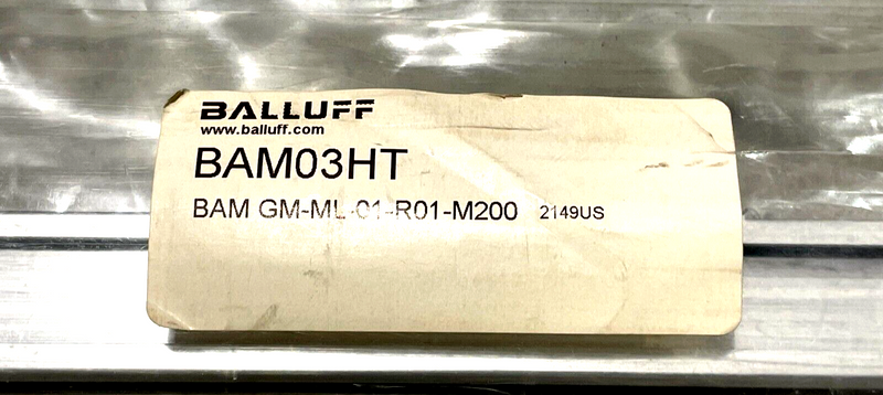 Balluff BAM03HT DIN Rail BAM GM-ML-01-R01-M200 - Maverick Industrial Sales