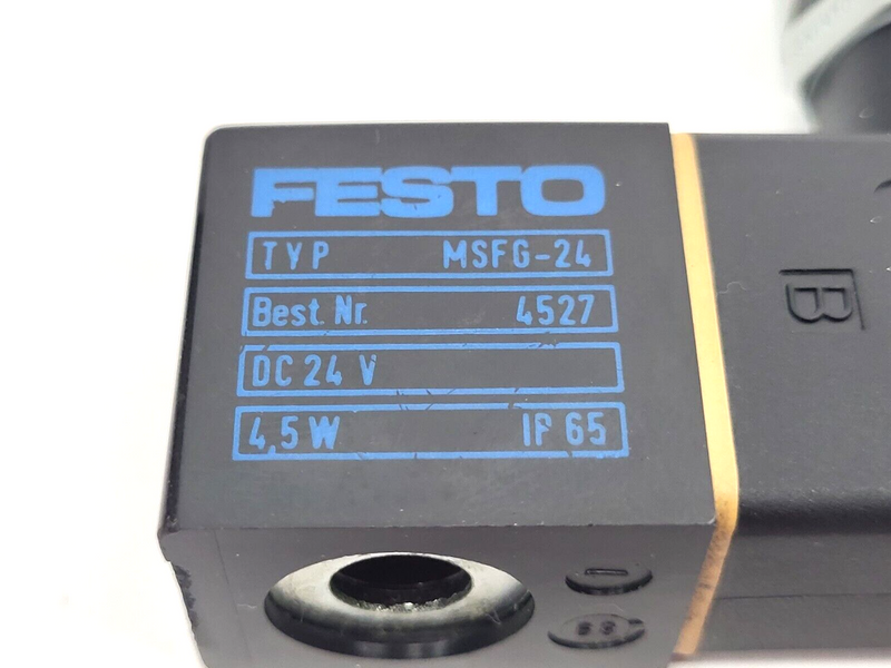 Festo MSFG-24 Solenoid Coil 24VDC 3842242800 - Maverick Industrial Sales