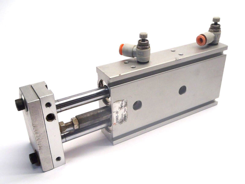 SMC CXSM25-80 Dual Rod Actuator, CXS Guided Cylinder - Maverick Industrial Sales