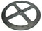 Labeler Reel Wheel 15-1/2" Diameter 1/2" Bore 3/16"-1/2" Thick Black Aluminum - Maverick Industrial Sales