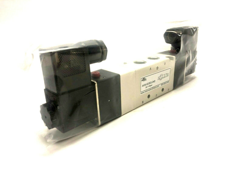 Automation Direct AVS-533E2-24D Solenoid Valve 5-Port 3-Position NPT 1/4 DC 24V - Maverick Industrial Sales