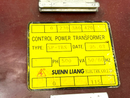 Suenn Liang SP-TBS Control Power Transformer 50/60Hz 500PH - Maverick Industrial Sales