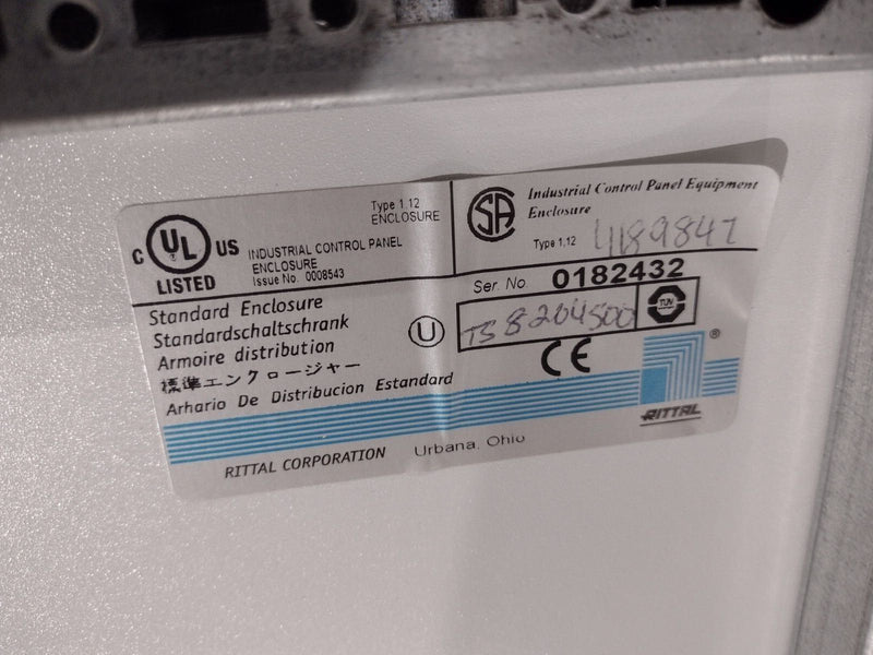 Rittal TS 8204.500 Enclosure TS 8 Baying System 47" x 79" With Disconnect - Maverick Industrial Sales