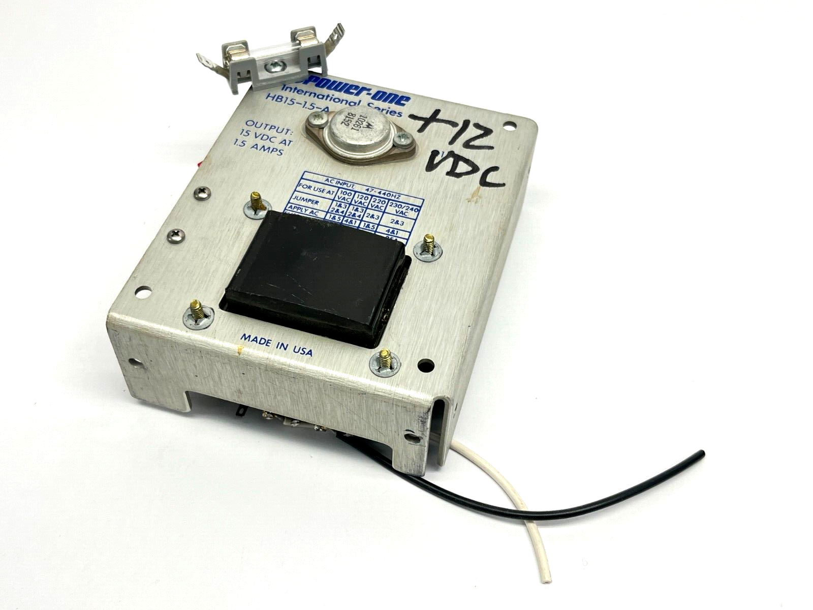 Power-One HB15-1.5-A Power Supply 1.5A 15VDC - Maverick Industrial Sales
