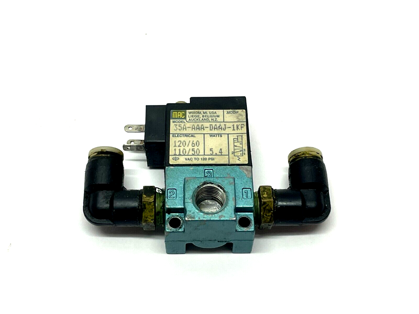 MAC Valve 35A-AAA-DAAJ-1KP Solenoid Valve - Maverick Industrial Sales