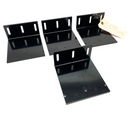 FC&A HDL106 M299 Part Lift Weldment Latch Mount Plate Base Black LOT OF 4 - Maverick Industrial Sales