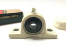 NKB Cyber Bearing OUCVP204-12WHT White Pillow Block OUC204-12 IY - Maverick Industrial Sales