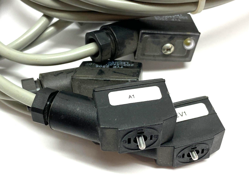 Steris 117-032-220 Rev. 1.2 Double Ended Cordset 7-Pin to 8 Solenoid Plug-Ins - Maverick Industrial Sales