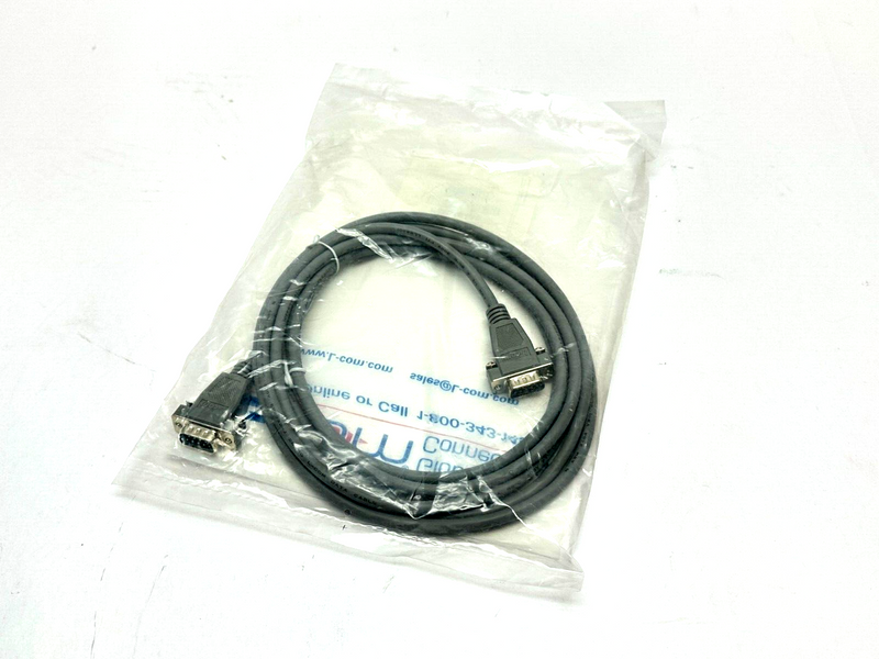 L-Com CSM9MM-10 D-Sub Cable 9-Position DB9 M/M 10ft - Maverick Industrial Sales