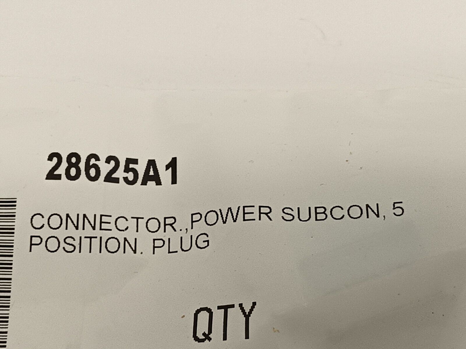 Automated Packaging Systems 28625A1 Power Connector 5 Position - Maverick Industrial Sales