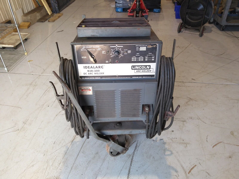 Lincoln R3R-300 Ideal Arc Class I Arc Welder DC 3 Phase 240V 300A / 40V on Cart - Maverick Industrial Sales