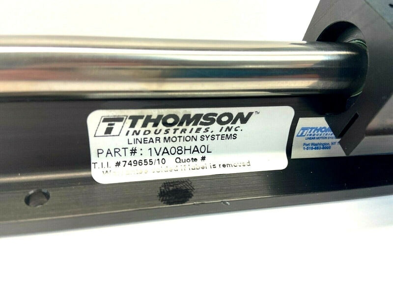 Thomson 1VA08HA0L Linear Guide, Round Shaft, 1 Twin Pillow Block - Maverick Industrial Sales