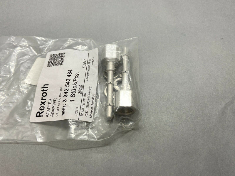 Bosch Rexroth 3842543484 Adapter - Maverick Industrial Sales