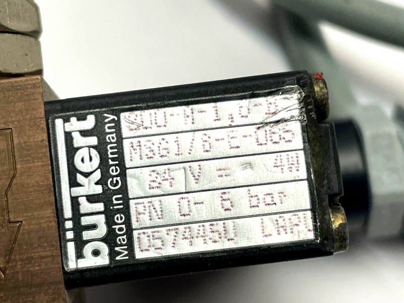 Burkert 200-A-1,6-B Solenoid Valve - Maverick Industrial Sales