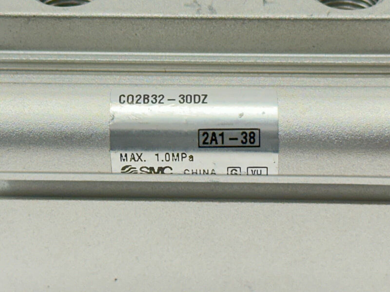 SMC CQ2B32-30DZ Compact Double Acting Pneumatic Cylinder 32mm Bore 30mm Stroke - Maverick Industrial Sales