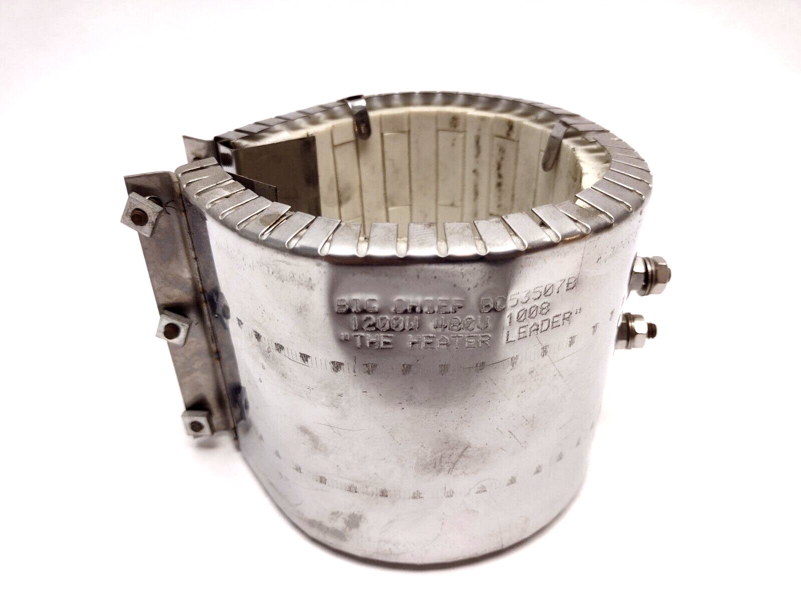 Big Chief BC53507B Ceramic Band Heater 4" X 4" 1200W 480V 1008 - Used - Maverick Industrial Sales