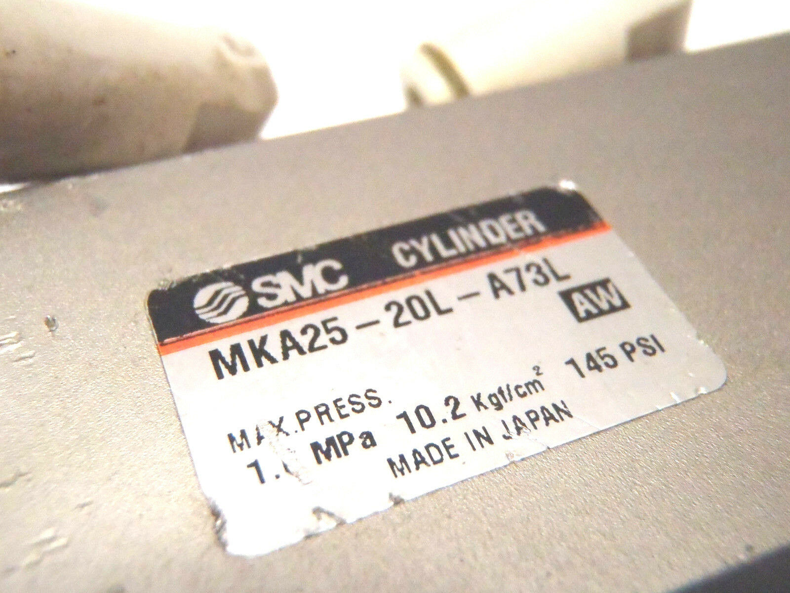 SMC Cylinder MKA25-20L-A73L COMPACT GUIDE ROD CYLINDER - Maverick Industrial Sales