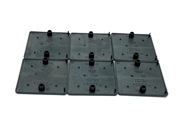 Bosch Rexroth 3842548761 Cap Cover 90x90 LOT OF 6 - Maverick Industrial Sales