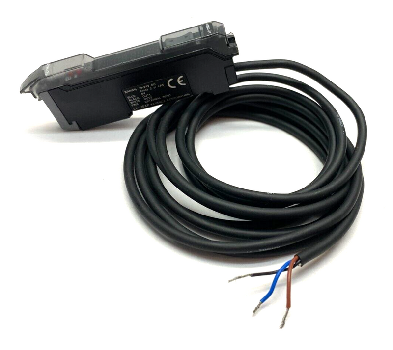 Keyence LV-11SAP Fiber Optic Digital Laser Sensor Amplifier Main Unit - Maverick Industrial Sales