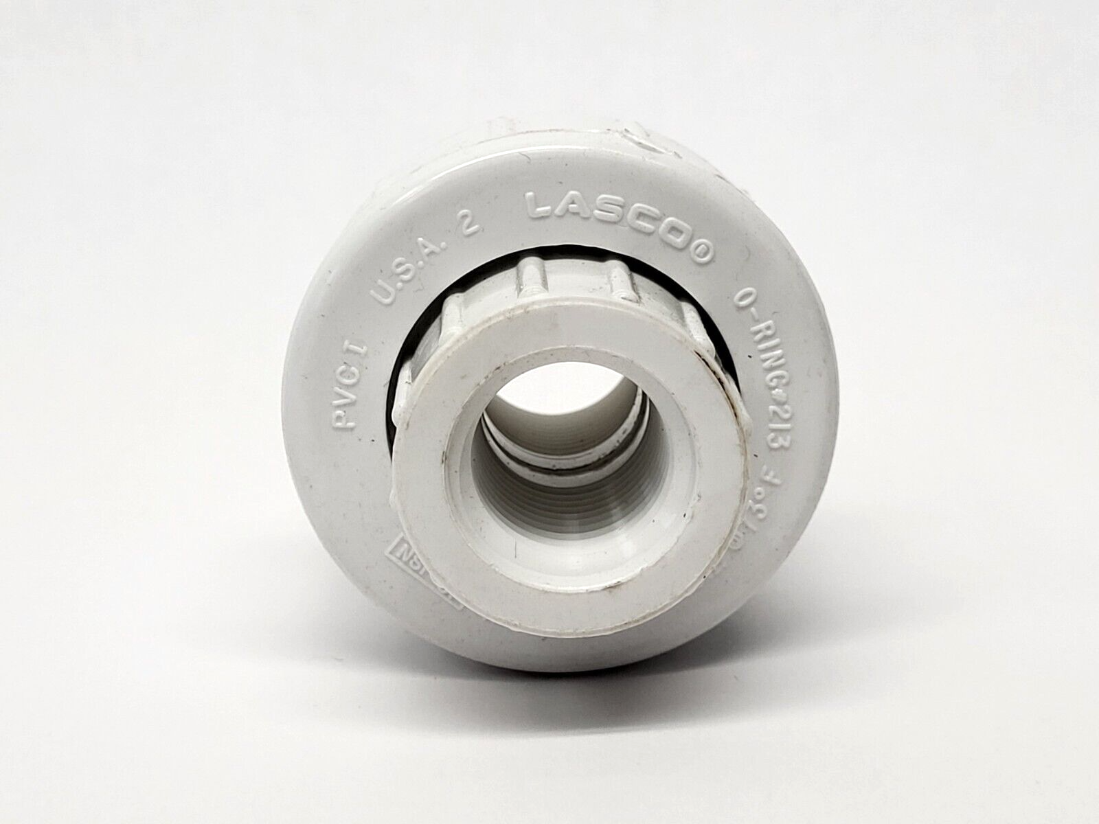 LASCO SCH 40 Union NPT to NPT 1/2" PVC w/  2/3" O-Ring LOT OF 4 - Maverick Industrial Sales