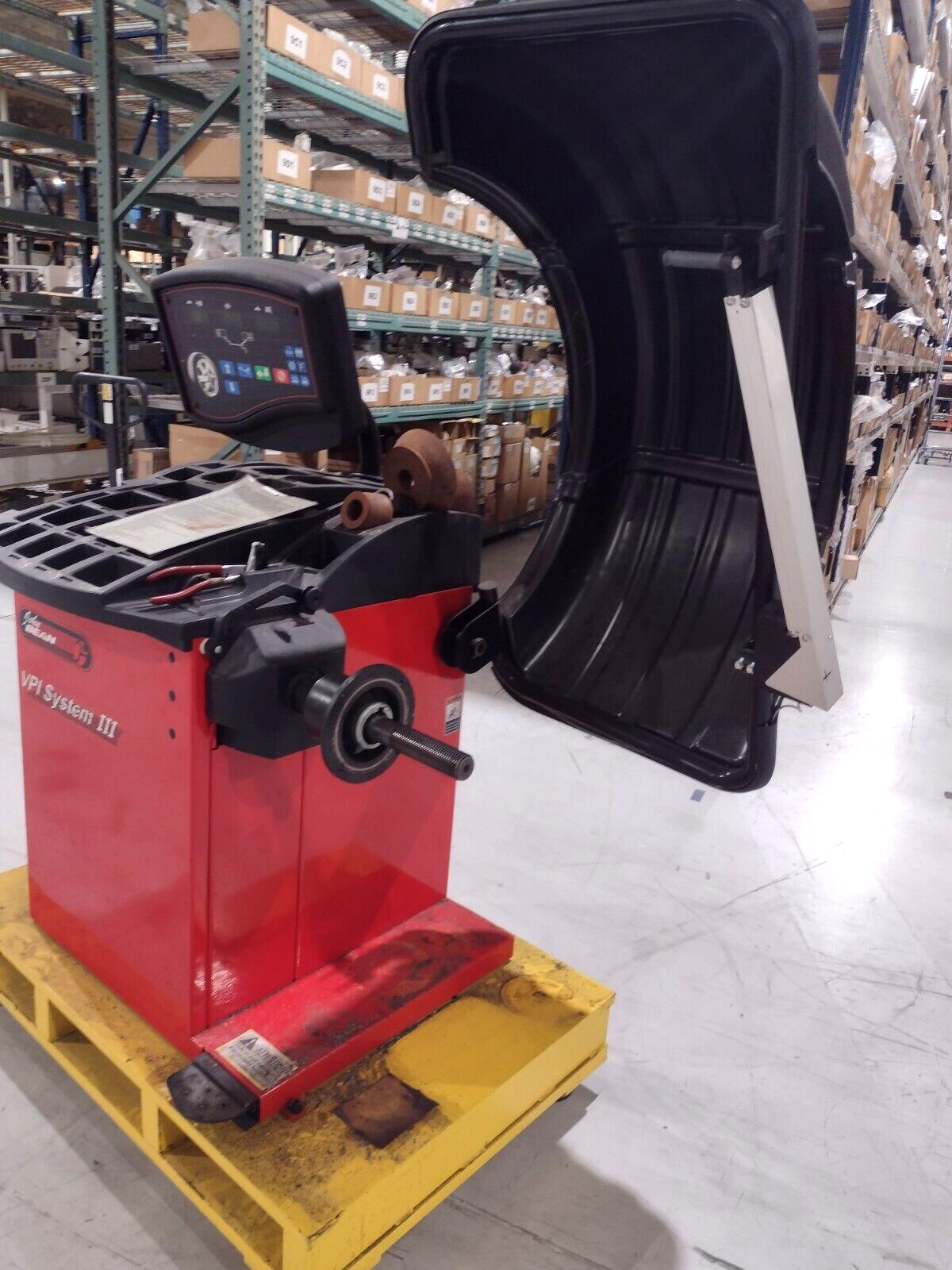 John Bean VPI System III EEWB502A 170-164V 2.4A VPI System 3 Tire Balancer - For parts or not working - Maverick Industrial Sales