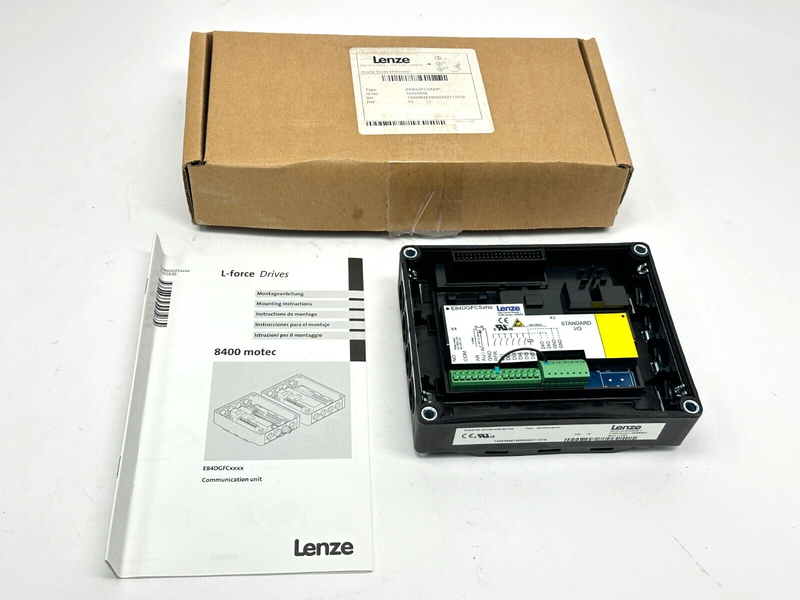 Lenze E84DGFCSNNP Inverter Drive 8400 MOTEC - Maverick Industrial Sales