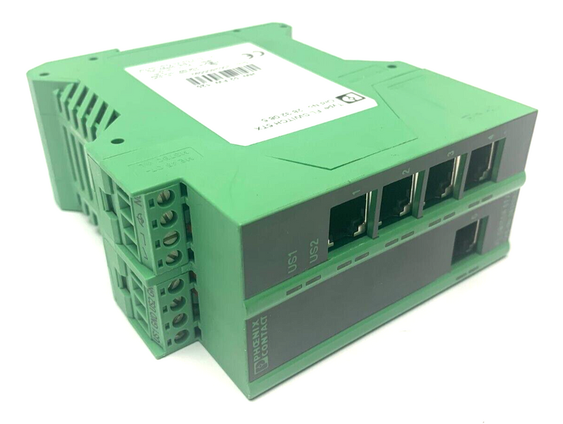 Phoenix Contact FL SWITCH 5TX Industrial Ethernet Switch 5 TP RJ45 Ports 2832085 - Maverick Industrial Sales