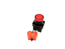 Automation Direct GCX3201-24L 22mm Red Pushbutton 30mm Operator ECX1030 Contact - Maverick Industrial Sales