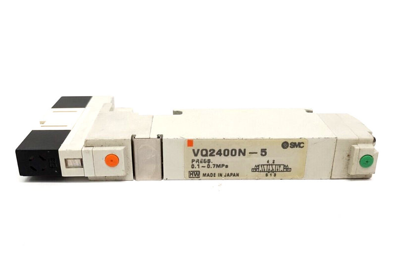 SMC VQ2400N-5 5 Port 3 Position Solenoid Valve 24VDC - Maverick Industrial Sales